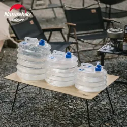 Seau d'eau pliable NATUREHIKE : marchez léger et restez hydraté